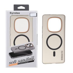 قاب اورجینال Syndee پشت مات MagSafe مدل Xiaomi Redmi Note 15 / Poco M8 5G - مشکی (پک دار)