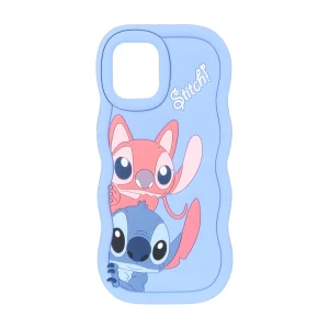 قاب سیلیکونی کنگره ای Stitch برجسته فانتزی Apple iPhone 11 Pro - آبی کد 1