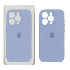 قاب سیلیکونی پاک کنی اورجینال ++A مدل Apple iPhone 15 Pro - فیلی (پک دار)
