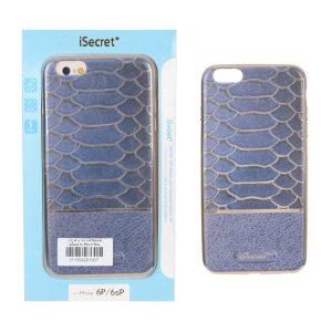 قاب iSecret Plus مدل Apple iPhone 6 Plus / iPhone 6s Plus - سرمه ای (پک دار)