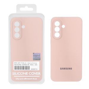 قاب سیلیکونی پاک کنی اورجینال Master Quality مدل Samsung Galaxy A37 / A56 / A36 - کرم نارنجی (پک دار)