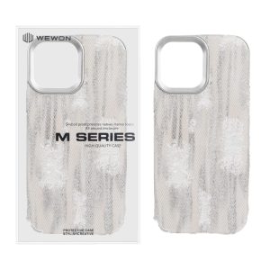 قاب Wewon طرح جیر زاپ دار Apple iPhone 13 Pro Max - طرح 4 (پک دار) - MPS