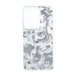 قاب Silver Cloud دور ژله ای طرح دار Xiaomi Poco X7 Pro - کد 110