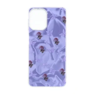 قاب Silver Cloud دور ژله ای طرح دار Samsung Galaxy A22 4G / M22 / M32 4G / F22 - کد 169