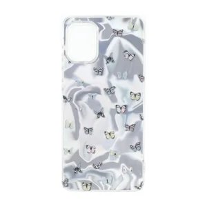 قاب Silver Cloud دور ژله ای طرح دار Samsung Galaxy A31 - کد 278