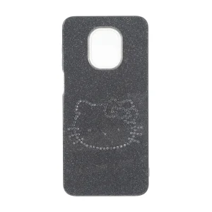 قاب اکلیلی Kitty نگین دار Xiaomi Redmi Note 9S / Redmi Note 9 Pro / Redmi Note 9 Pro Max - مشکی