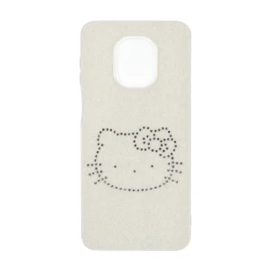قاب اکلیلی Kitty نگین دار Xiaomi Redmi Note 9S / Redmi Note 9 Pro / Redmi Note 9 Pro Max - کرم