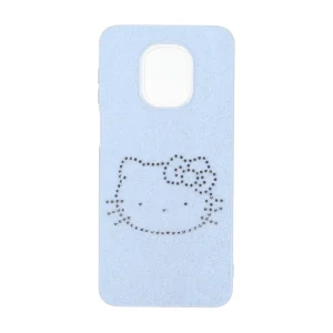 قاب اکلیلی Kitty نگین دار Xiaomi Redmi Note 9S / Redmi Note 9 Pro / Redmi Note 9 Pro Max - آبی