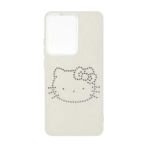 قاب اکلیلی Kitty نگین دار Xiaomi Poco X7 Pro - کرم