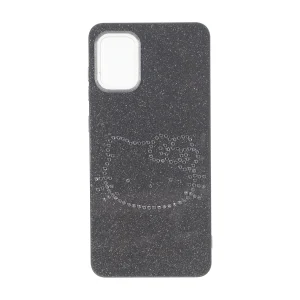 قاب اکلیلی Kitty نگین دار Samsung Galaxy A31 - مشکی