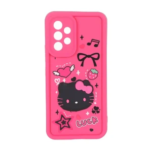 قاب Solid Case عروسکی برجسته Samsung Galaxy A53 - کد 224