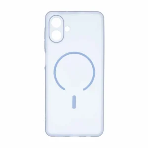 قاب ژله ای مات طرح مگ سیف Power محافظ لنزدار Samsung Galaxy A07 - آبی
