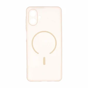 قاب ژله ای مات طرح مگ سیف Power محافظ لنزدار Samsung Galaxy A07 - نسکافه ای