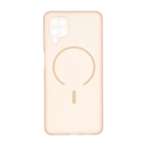 قاب ژله ای مات طرح مگ سیف Power محافظ لنزدار Samsung Galaxy A12 / M12 / F12 - نسکافه ای