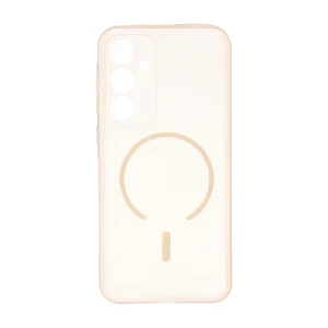 قاب ژله ای مات طرح مگ سیف Power محافظ لنزدار Samsung Galaxy A35 - نسکافه ای