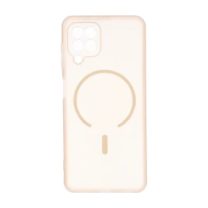 قاب ژله ای مات طرح مگ سیف Power محافظ لنزدار Samsung Galaxy A22 4G / M22 / M32 4G / F22 - نسکافه ای