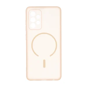 قاب ژله ای مات طرح مگ سیف Power محافظ لنزدار Samsung Galaxy A52 / A52s - نسکافه ای