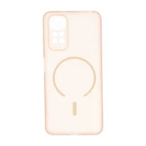 قاب ژله ای مات طرح مگ سیف Power محافظ لنزدار Xiaomi Redmi Note 11 4G / Redmi Note 11S - نسکافه ای