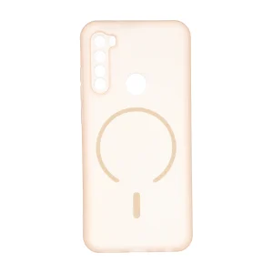 قاب ژله ای مات طرح مگ سیف Power محافظ لنزدار Xiaomi Redmi Note 8 - نسکافه ای