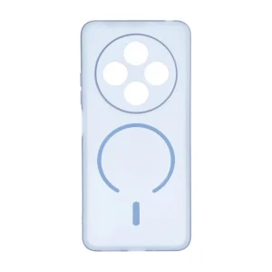 قاب ژله ای مات طرح مگ سیف Power محافظ لنزدار Xiaomi Redmi 14C / Redmi A3 Pro / Redmi A4 / Poco C75 - آبی