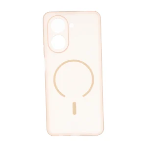 قاب ژله ای مات طرح مگ سیف Power محافظ لنزدار Xiaomi Redmi A5 / Poco C71 - نسکافه ای
