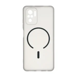 قاب ژله ای مات طرح مگ سیف Power محافظ لنزدار Xiaomi Redmi Note 10 4G / Redmi Note 10S / Poco M5S - مشکی