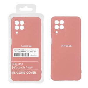 قاب نیو سیلیکون محافظ لنزدار RFF مدل Samsung Galaxy M33 5G - حنایی (پک دار)