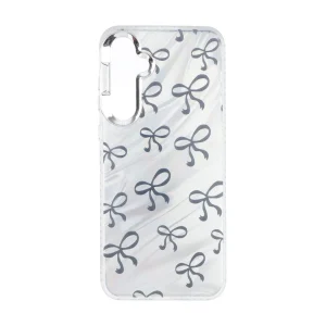 قاب Pucker هفت رنگ دور ژله ای مات لنز کروم Samsung Galaxy A35 / A55 - طرح 25