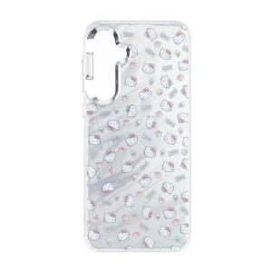 قاب Pucker هفت رنگ دور ژله ای مات لنز کروم Samsung Galaxy A35 / A55 - طرح 27