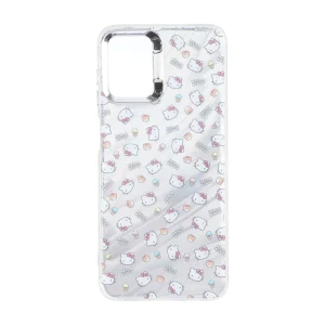 قاب Pucker هفت رنگ دور ژله ای مات لنز کروم Samsung Galaxy A12 / M12 / F12 - طرح 80