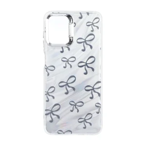 قاب Pucker هفت رنگ دور ژله ای مات لنز کروم Samsung Galaxy A12 / M12 / F12 - طرح 84
