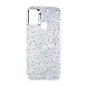 قاب Pucker هفت رنگ دور ژله ای مات لنز کروم Samsung Galaxy A11 / M11 - طرح 212