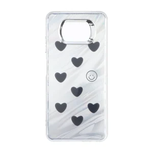قاب Pucker هفت رنگ دور ژله ای مات لنز کروم Xiaomi Poco X3 / Poco X3 Pro / Poco X3 NFC - طرح 265