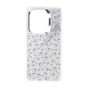 قاب Pucker هفت رنگ دور ژله ای مات لنز کروم Xiaomi Redmi Note 14S / Note 13 Pro 4G / Poco M6 Pro 4G - طرح 274