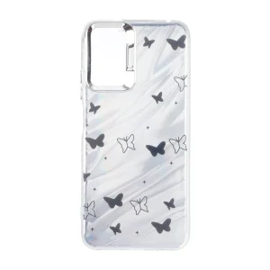 قاب Pucker هفت رنگ دور ژله ای مات لنز کروم Xiaomi Redmi Note 12S / Xiaomi Redmi Note 11 4G / Redmi Note 11S - طرح 286