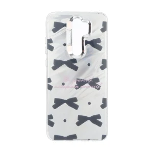 قاب Pucker هفت رنگ دور ژله ای مات لنز کروم Xiaomi Redmi Note 8 Pro - طرح 302