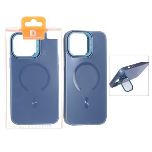 قاب اورجینال PVD Case Pro استندشو MagSafe مدل Apple iPhone 13 Pro Max - سرمه ای (پک دار)