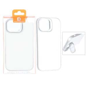 قاب اورجینال PVD Case Pro استندشو MagSafe مدل Apple iPhone 15 / iPhone 14 / iPhone 13 - نقره ای (پک دار)