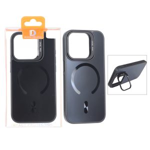 قاب اورجینال PVD Case Pro استندشو MagSafe مدل Apple iPhone 15 Pro - مشکی (پک دار)