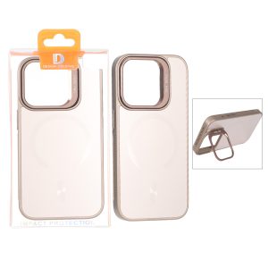 قاب اورجینال PVD Case Pro استندشو MagSafe مدل Apple iPhone 15 Pro - صحرایی (پک دار)