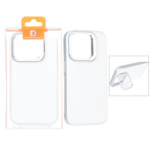 قاب اورجینال PVD Case Pro استندشو MagSafe مدل Apple iPhone 15 Pro - نقره ای (پک دار)