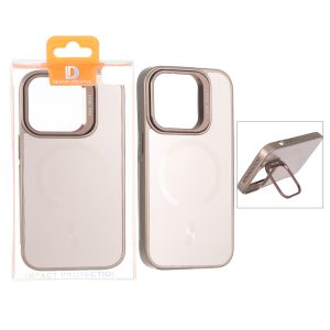 قاب اورجینال PVD Case Pro استندشو MagSafe مدل Apple iPhone 14 Pro - صحرایی (پک دار)