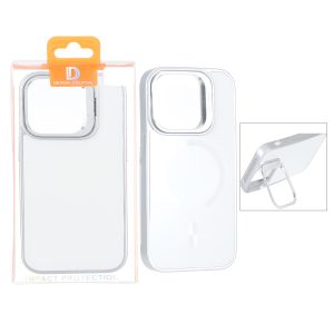قاب اورجینال PVD Case Pro استندشو MagSafe مدل Apple iPhone 14 Pro - نقره ای (پک دار)