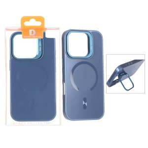 قاب اورجینال PVD Case Pro استندشو MagSafe مدل Apple iPhone 16 Pro - سرمه ای (پک دار)