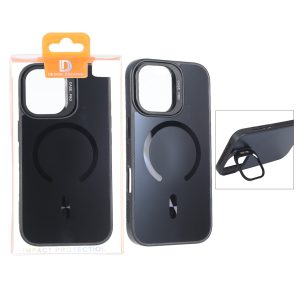قاب اورجینال PVD Case Pro استندشو MagSafe مدل Apple iPhone 17 - مشکی (پک دار)