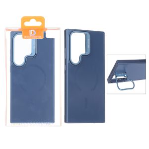 قاب اورجینال PVD Case Pro استندشو MagSafe مدل Samsung Galaxy S24 Ultra - سرمه ای (پک دار)