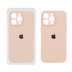 قاب سیلیکونی پاک کنی اورجینال ++A مدل Apple iPhone 15 Pro Max - صحرایی (پک دار)