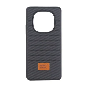 قاب Mont Blanc پافری طرح هاشور Xiaomi Redmi Note 15 / Poco M8 5G - مشکی