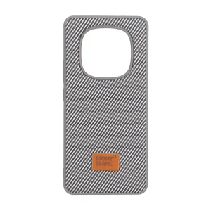 قاب Mont Blanc پافری طرح هاشور Xiaomi Redmi Note 15 / Poco M8 5G - خاکستری کد 1