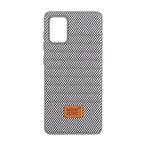 قاب Mont Blanc پافری طرح هاشور Samsung Galaxy A71 - خاکستری کد 1